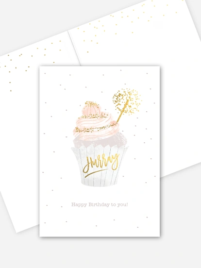 Grußkarte Cupcake