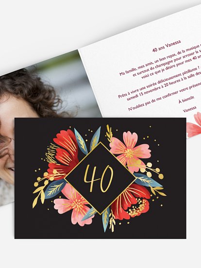 Noble Flowers - dorure