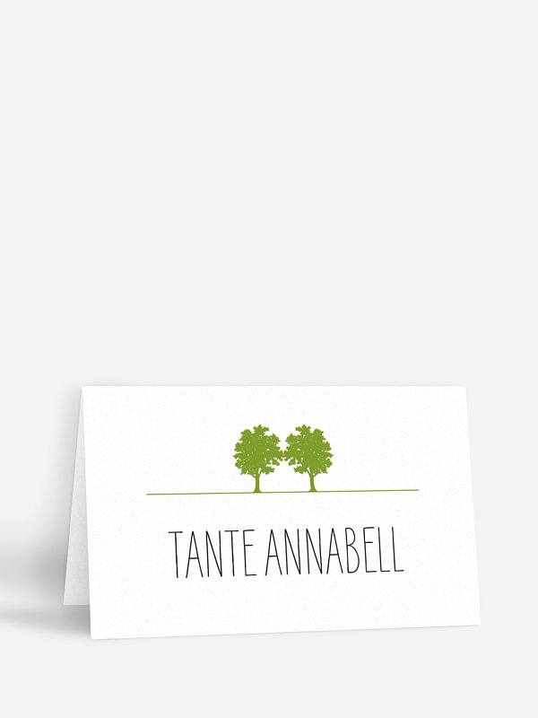 Tischkarte Hochzeit Nature Inspired