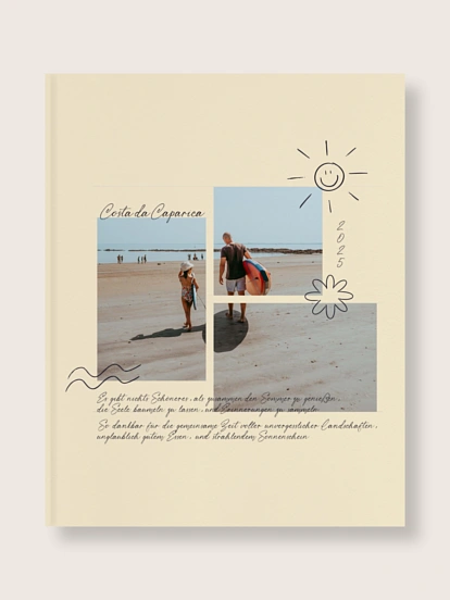 Fotobuch Hardcover Reisenotizen