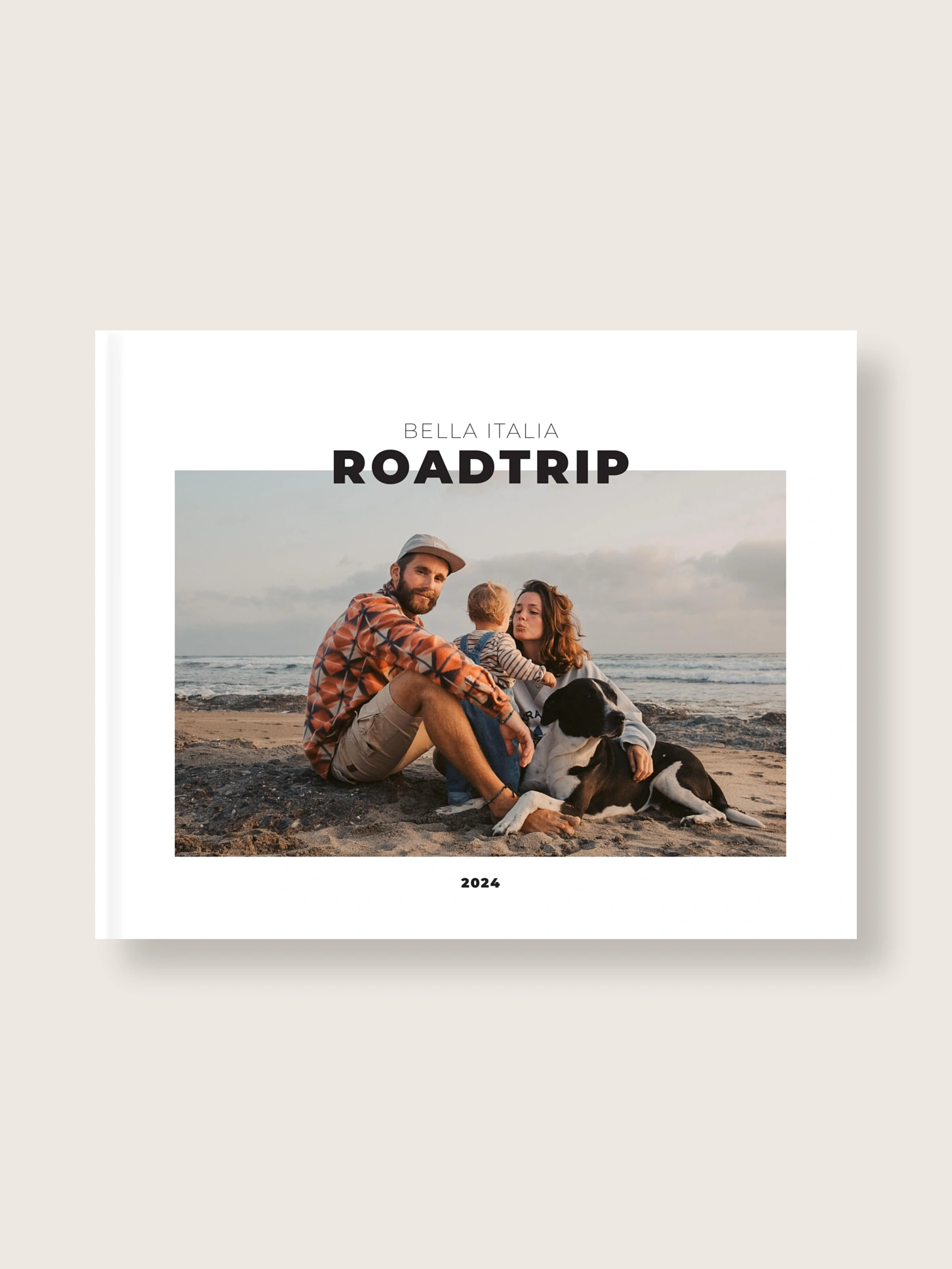 Album photo ouverture à plat Roadtrip
