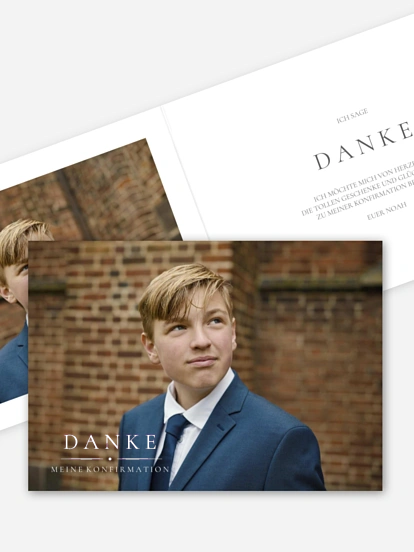 Danksagung Konfirmation Zarte Feinheit