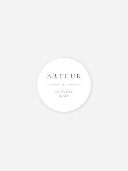 Stickers naissance Petit éclat