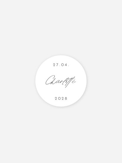 Stickers naissance Première lueur