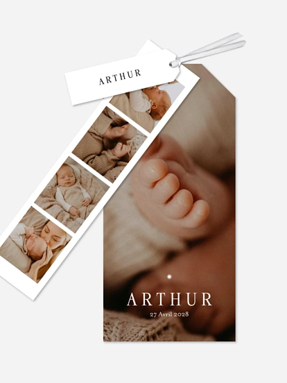 Faire-part naissance Douce étoile