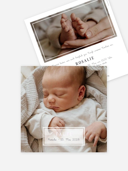 Taufeinladung Glücksbündel