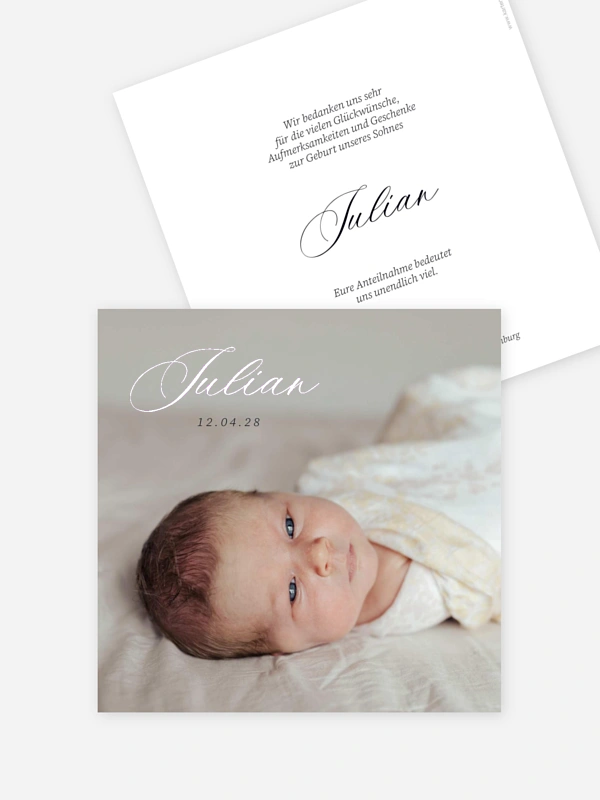 Zarte Handschrift
