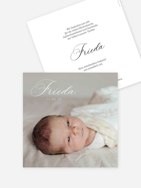 Zarte Handschrift