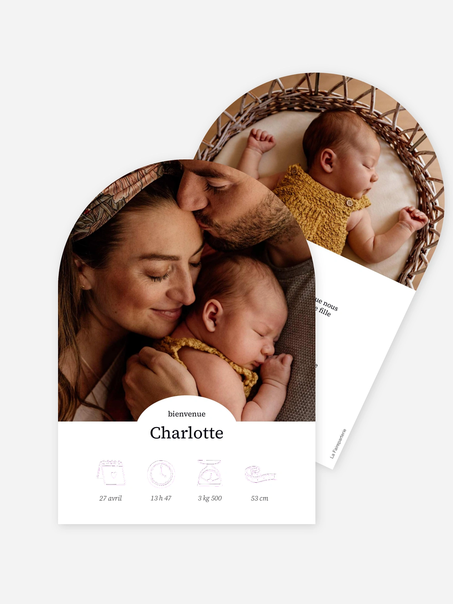 Faire-part naissance Petit bijou