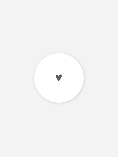 Stickers naissance Cœur précieux