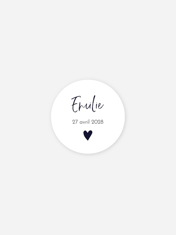 Tendre médaillon