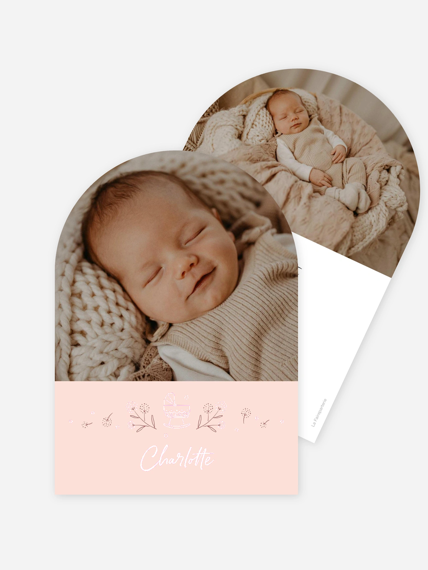 Faire-part naissance Doux cocon