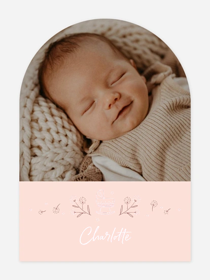 Faire-part naissance Doux cocon