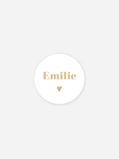 Stickers naissance Petits signes