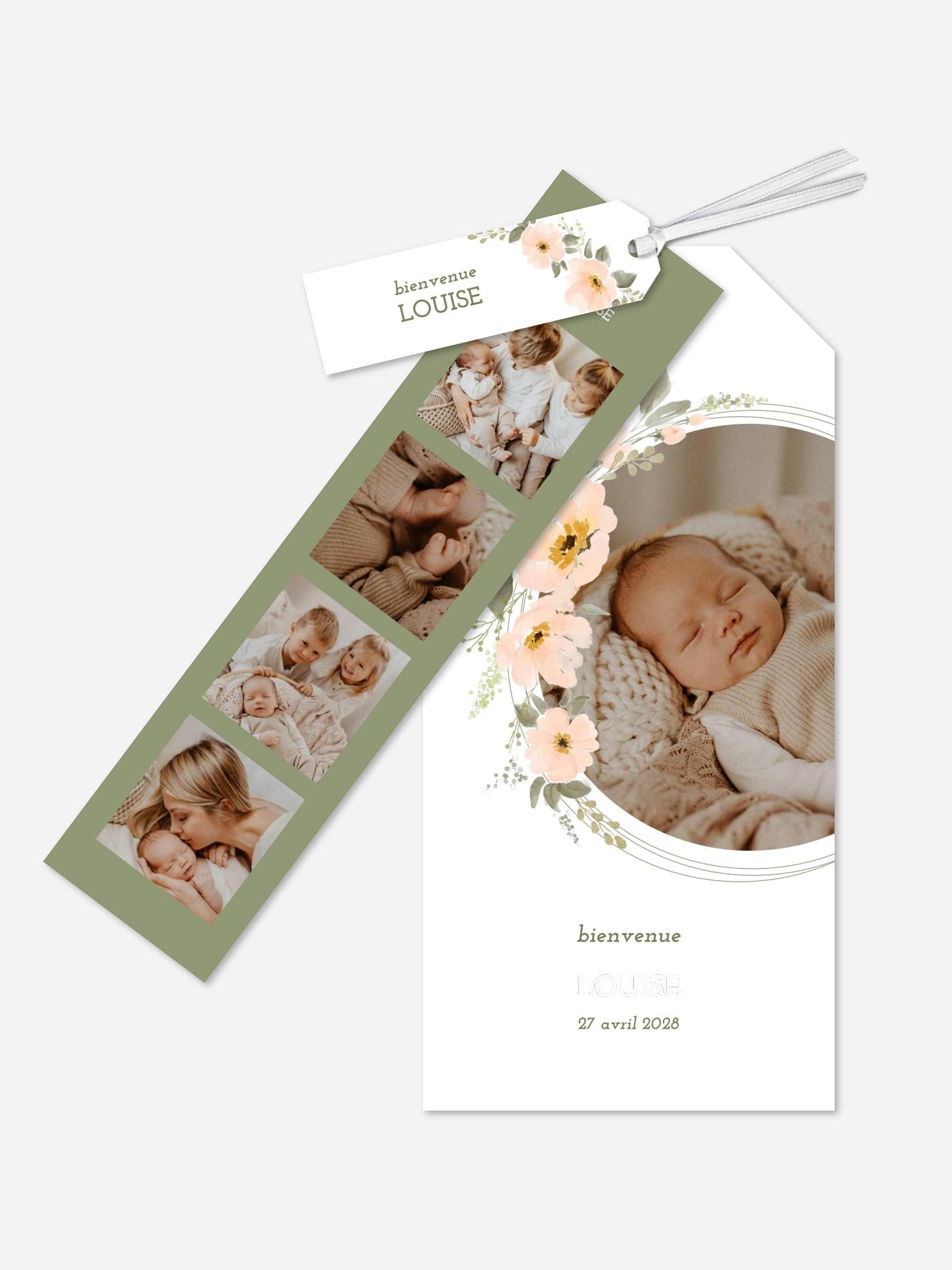 Faire-part naissance Fleurs de Naissance
