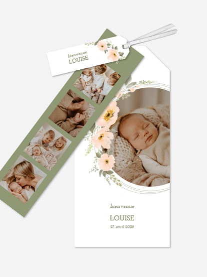Faire-part naissance Fleurs de Naissance
