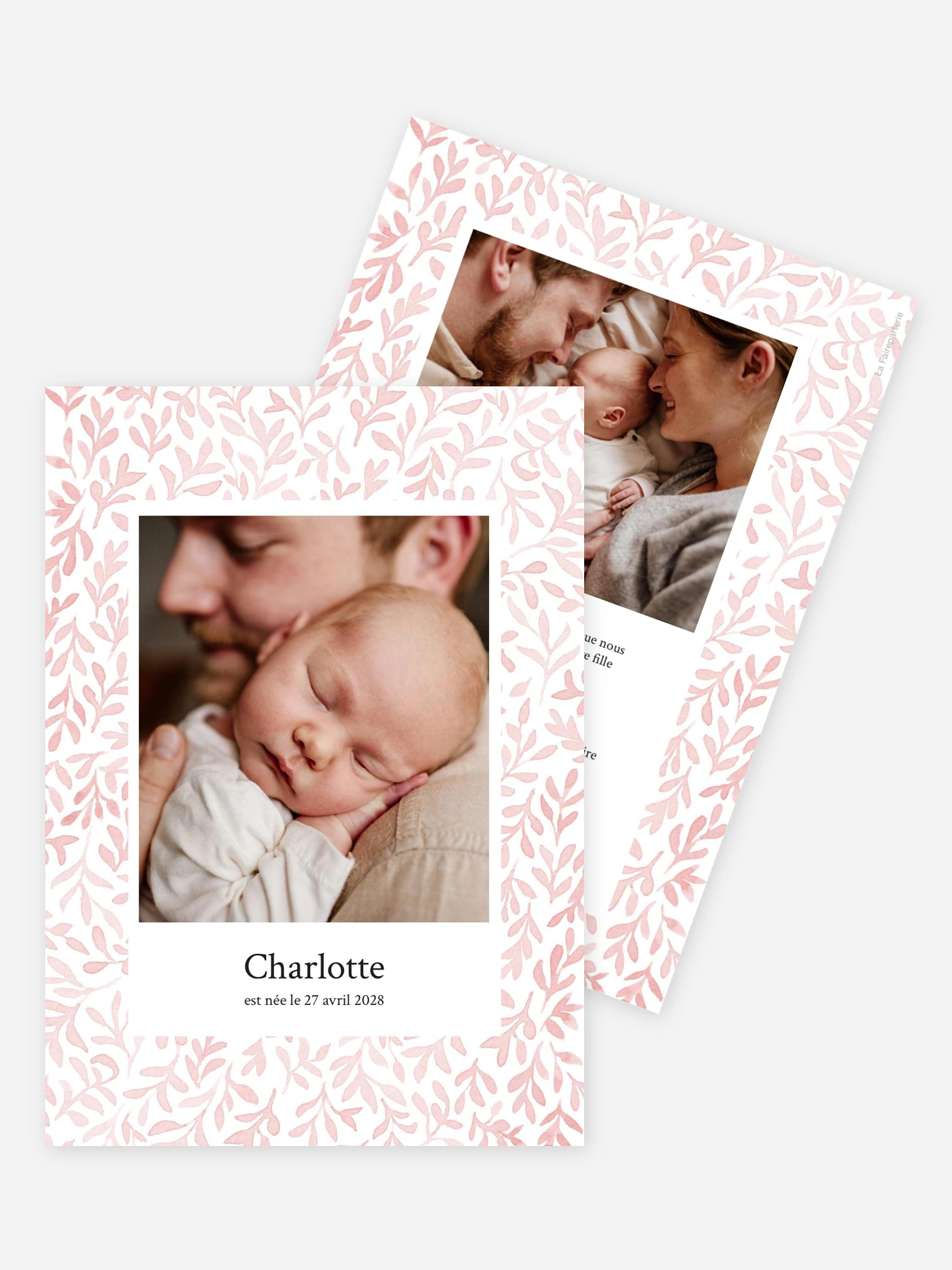 Faire-part naissance Petite harmonie