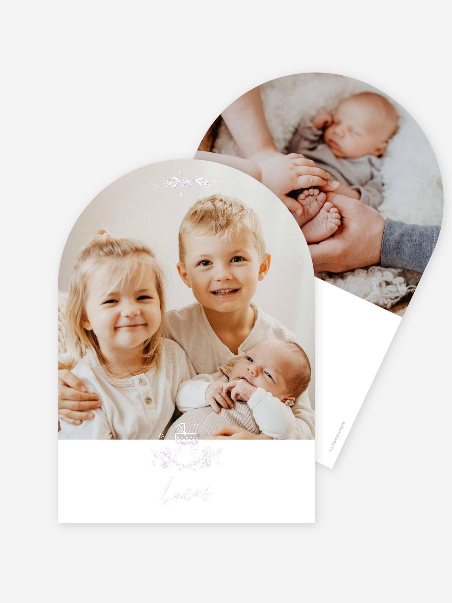 Faire-part naissance Nid de douceur