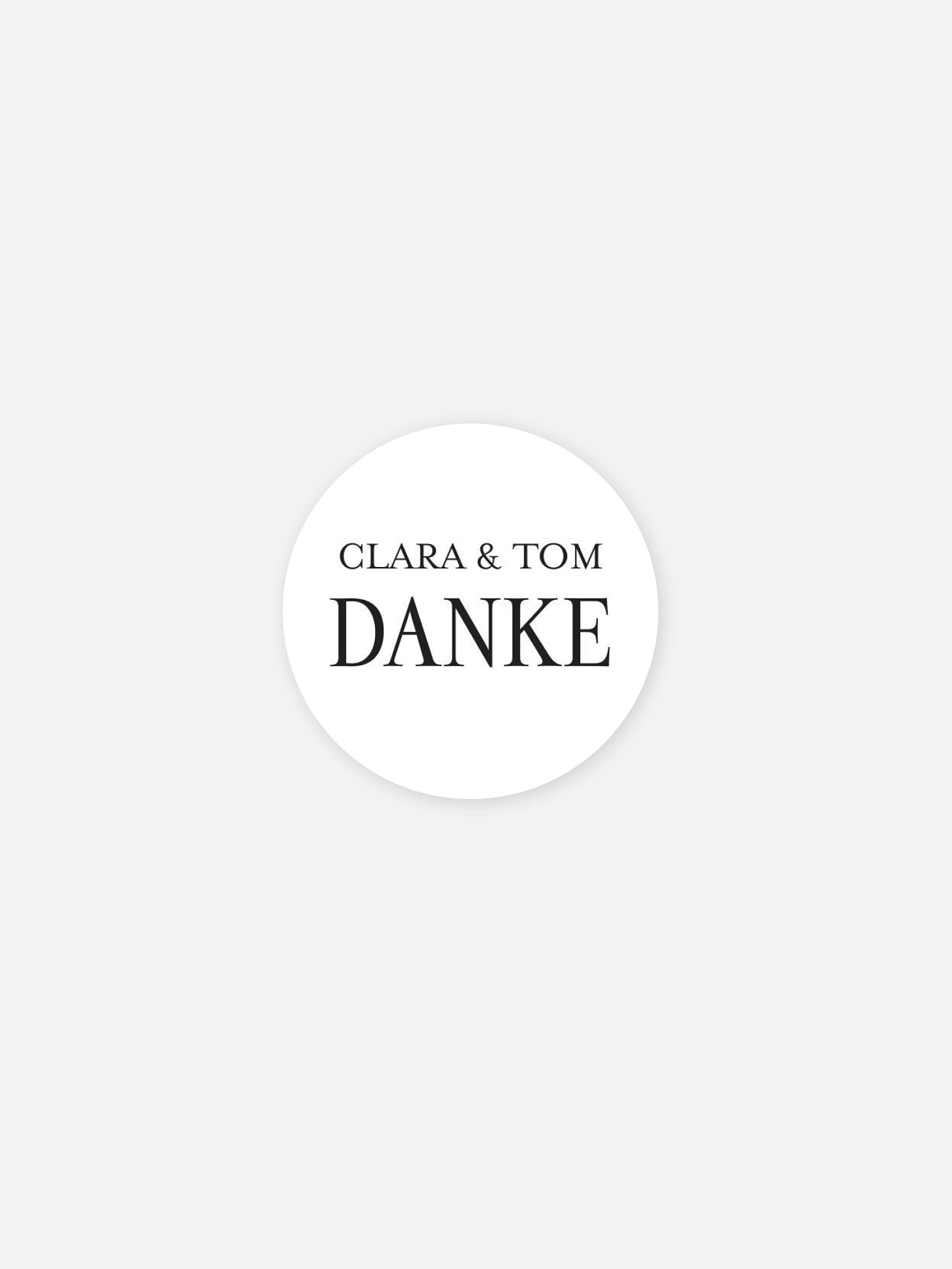 Geschenkaufkleber Hochzeit Feine Eleganz