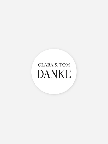 Geschenkaufkleber Hochzeit Feine Eleganz