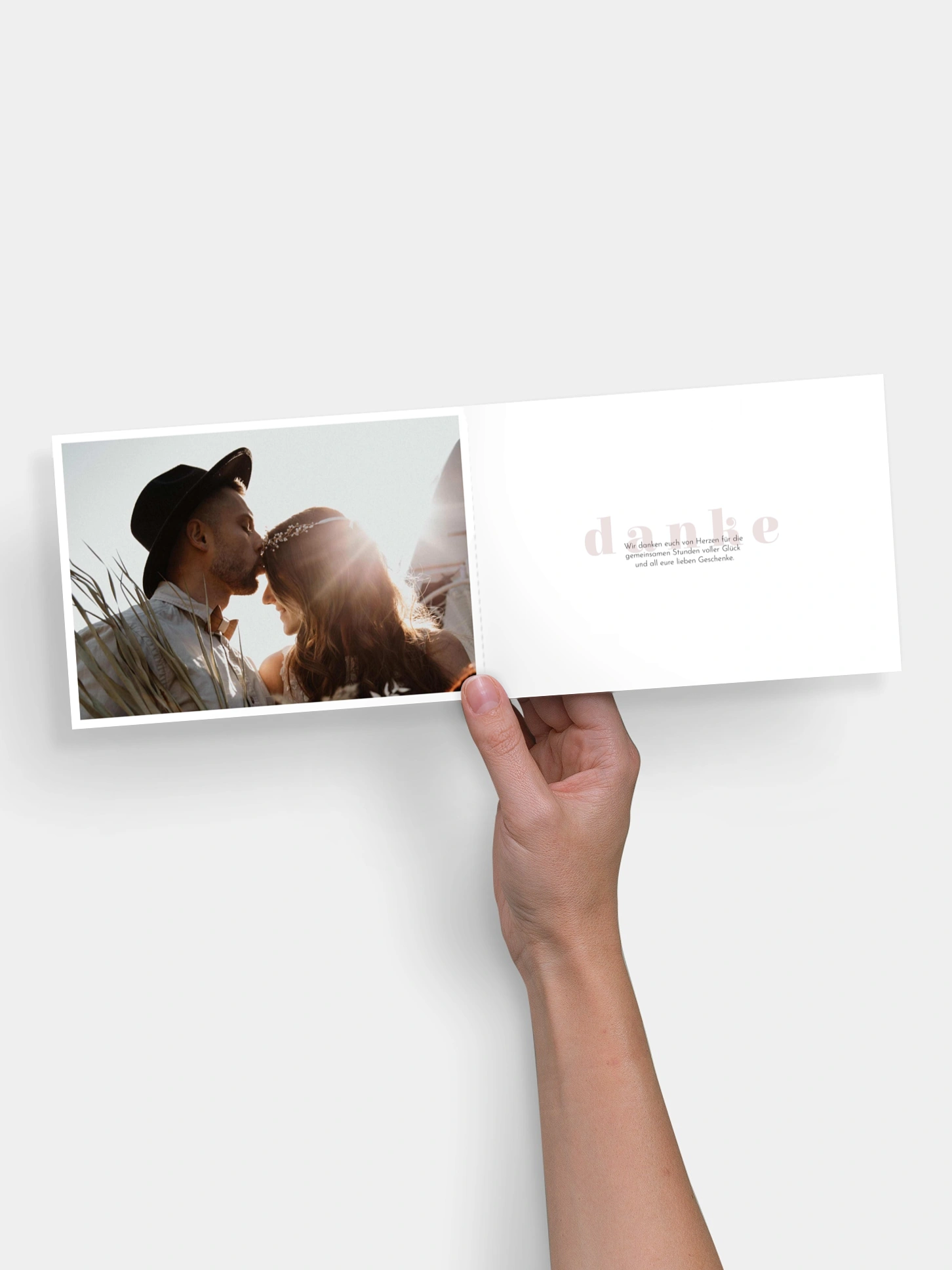 Dankeskarte Hochzeit Wundervoll
