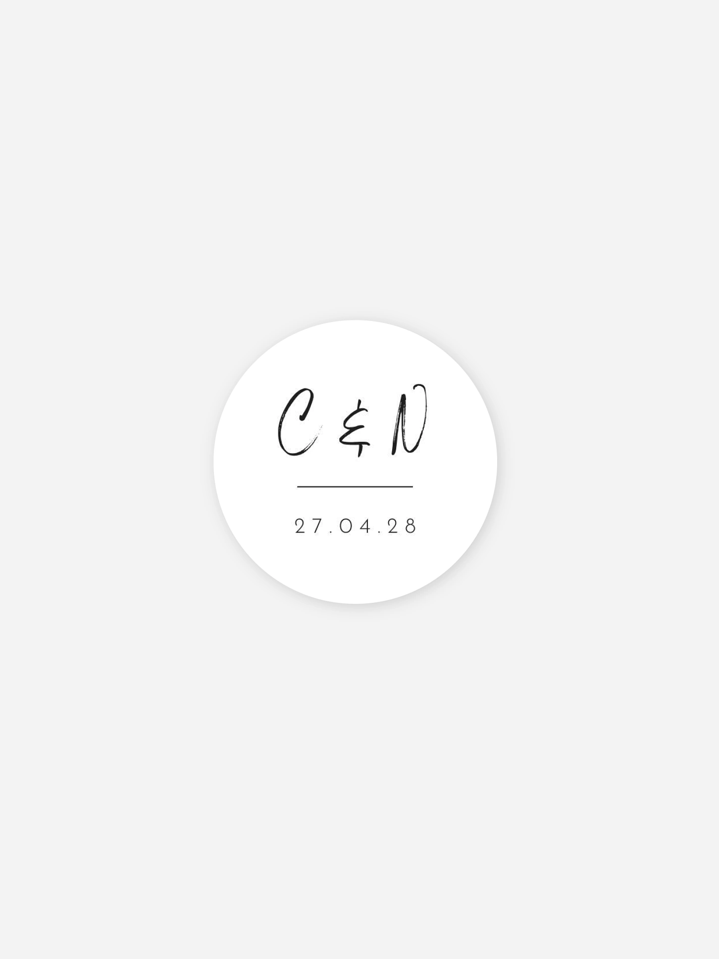 Stickers mariage Souvenir intemporel