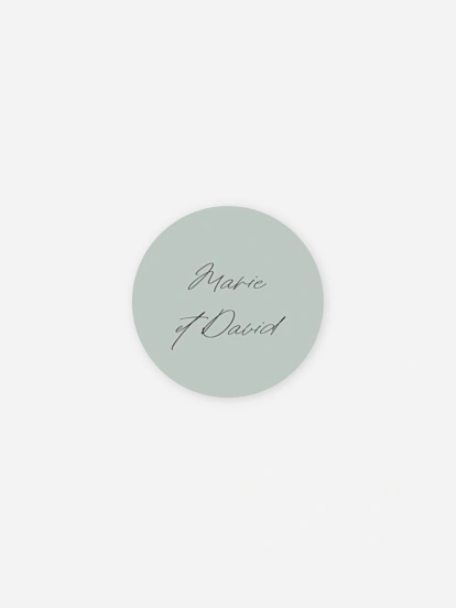 Stickers mariage Reflets du Luberon