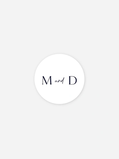 Geschenkaufkleber Hochzeit Feine Zier