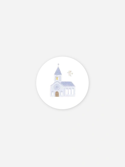 Aufkleber Kommunion Konfirmation Herzenszeichen