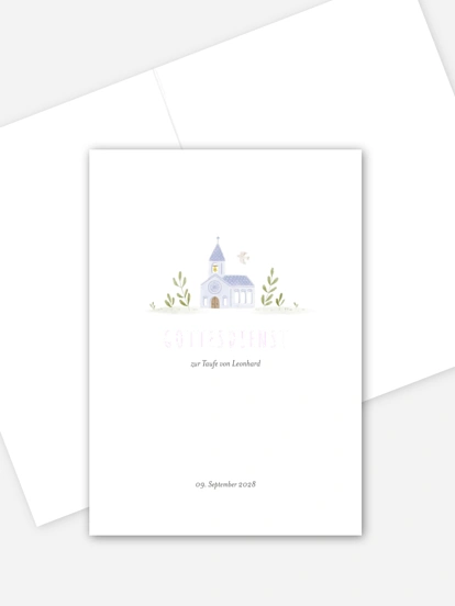 Kirchenheft Taufe Herzenszeichen