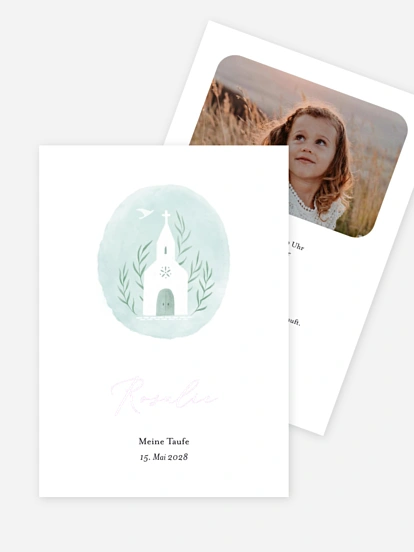 Taufeinladung Himmelssegen