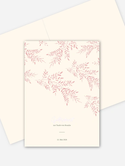 Kirchenheft Taufe Baptism Day