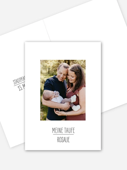 Kirchenheft Taufe Essenza