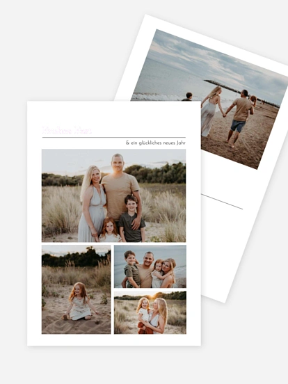 Weihnachtskarte Wintergalerie