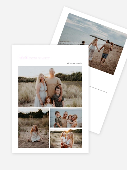 Carte de voeux Lueurs d’hiver