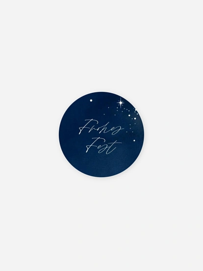 Geschenkaufkleber Weihnachten Himmelsfunkeln
