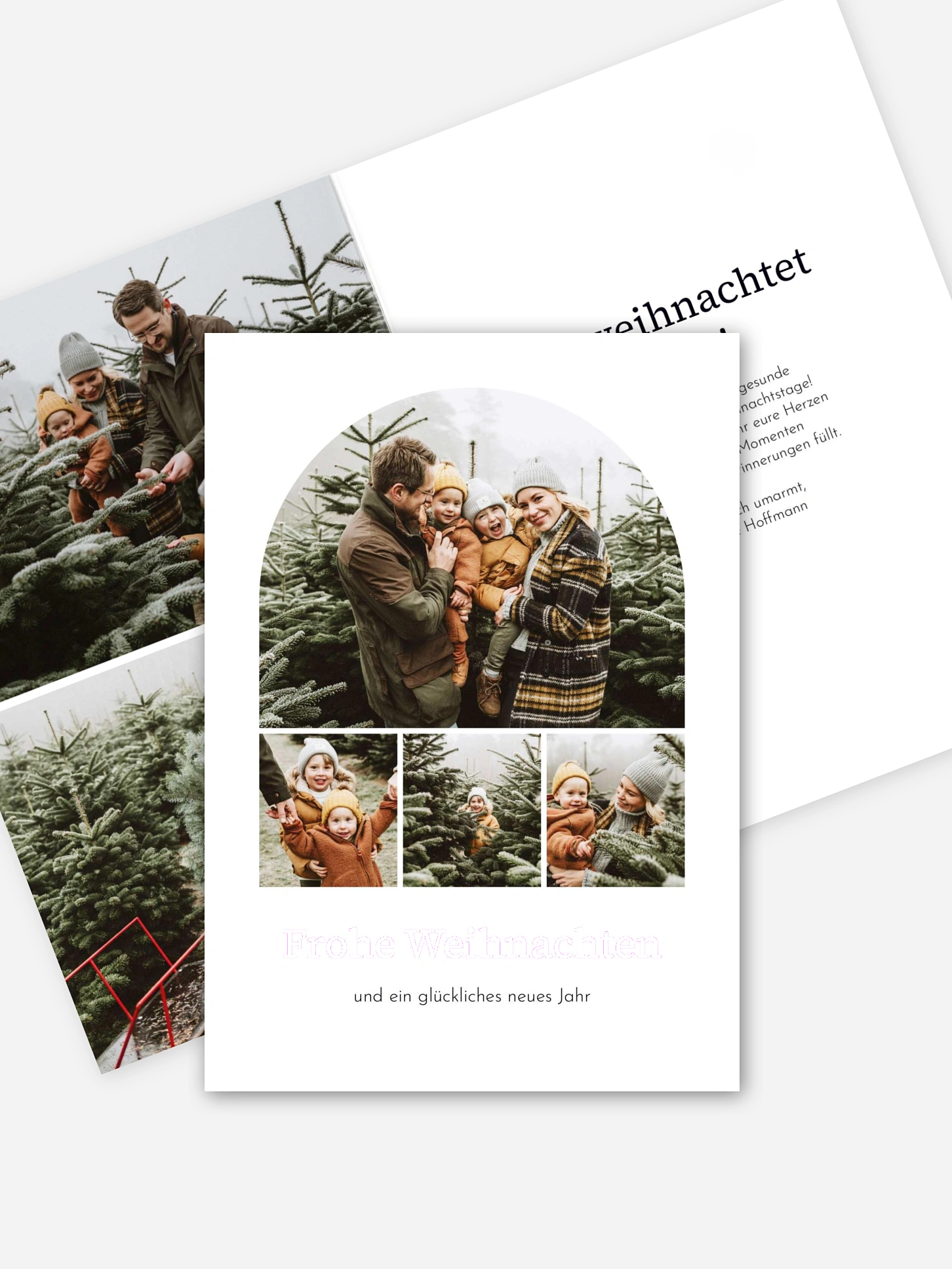 Weihnachtskarte Festmomente