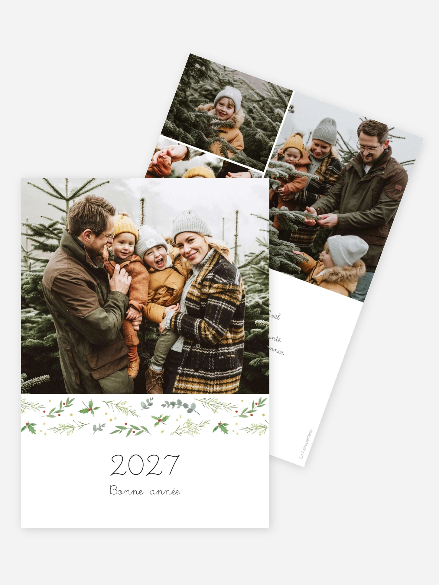 Carte de voeux Valse d’hiver
