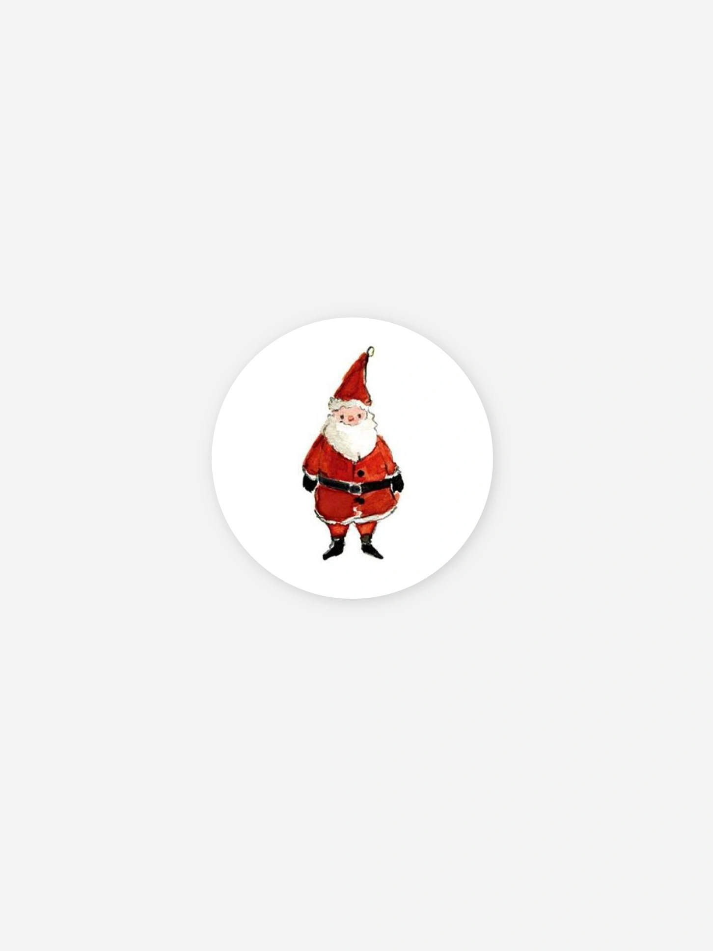 Étiquette cadeau Noël Esprit de fête