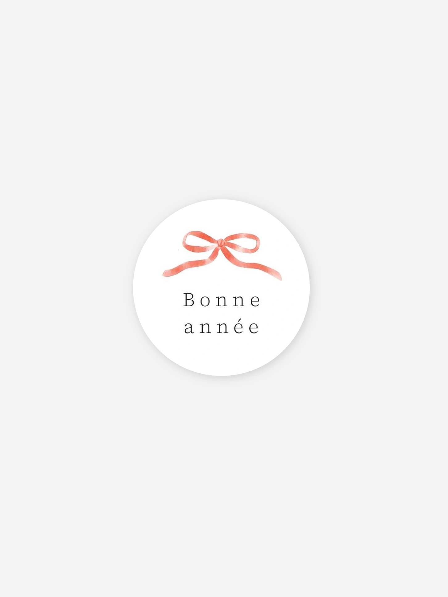Étiquette cadeau Noël Maison enneigée