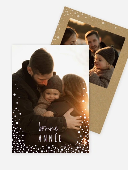 Carte de voeux Instants d’hiver