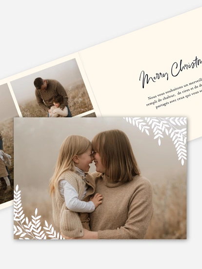 Carte de voeux Douce mélodie