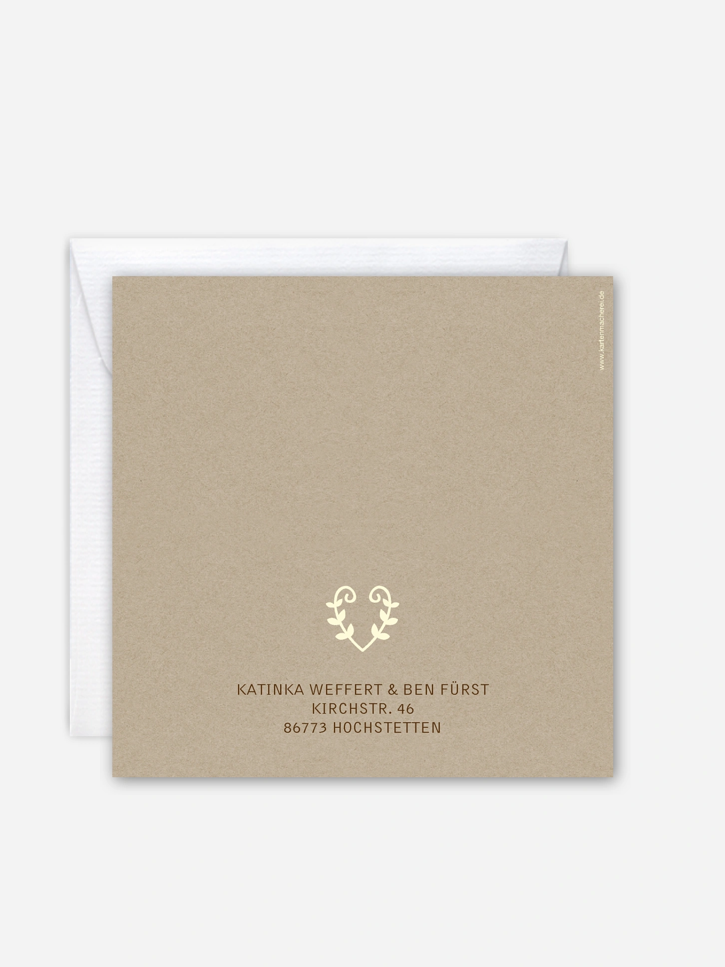 Hochzeitseinladung Rustic Love