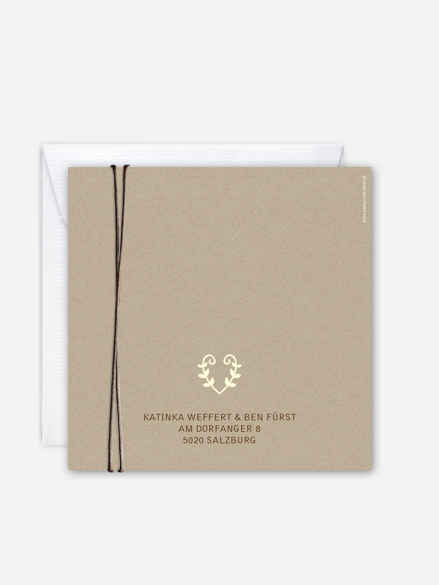 Hochzeitseinladung Rustic Love