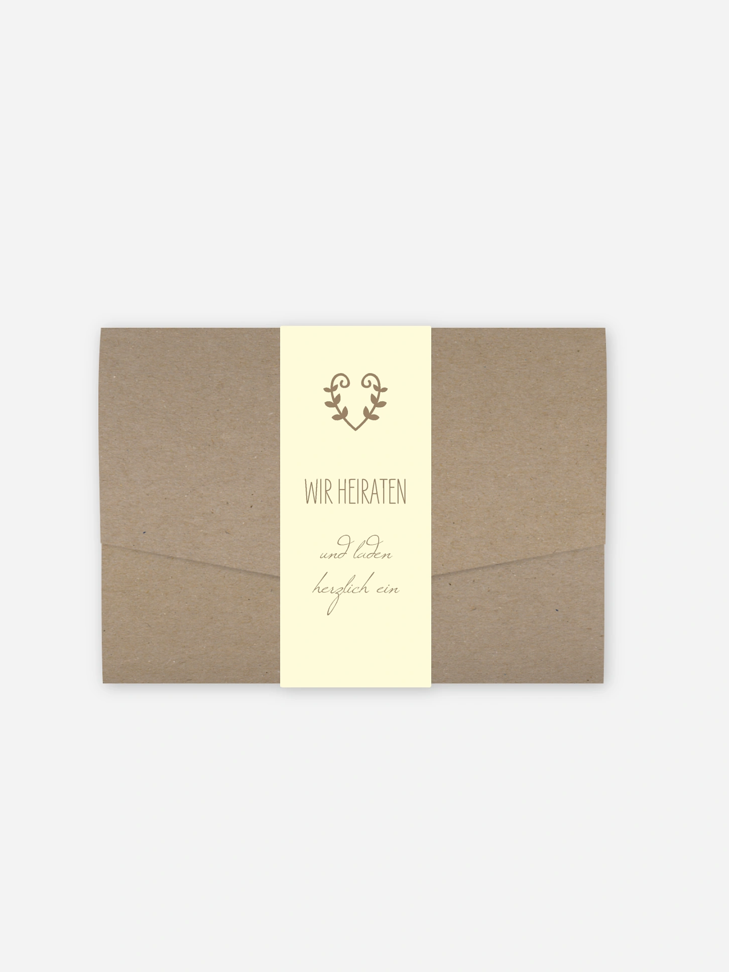 Hochzeitseinladung Rustic Love