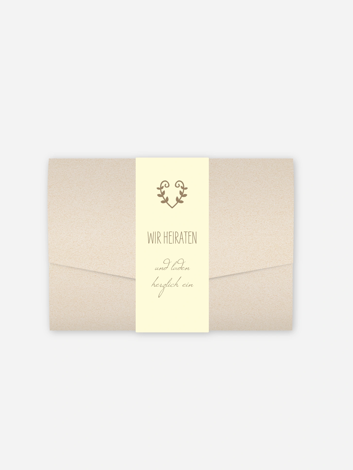 Hochzeitseinladung Rustic Love