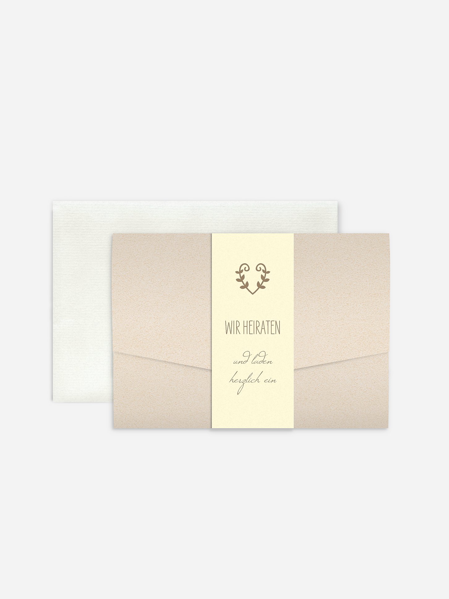 Hochzeitseinladung Rustic Love