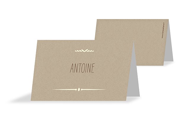 Marque-place mariage Rustic Love