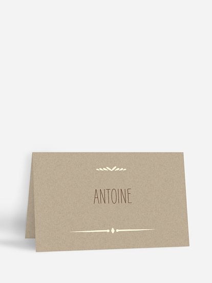 Marque-place mariage Rustic Love