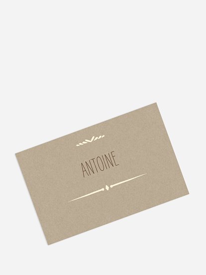 Marque-place mariage Rustic Love